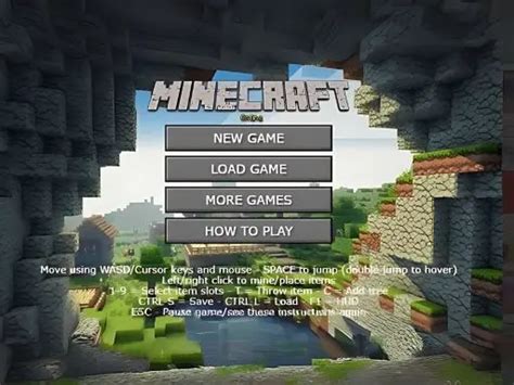 Minecraft Games Online ️ .